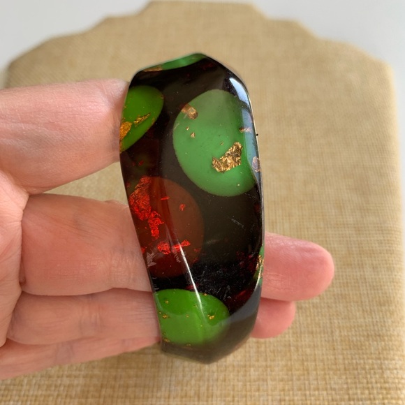 Very unique vintage bangle. - Picture 1 of 11